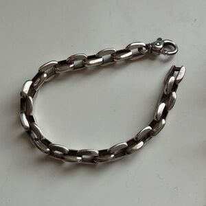 Real Silver Chain Bracelet